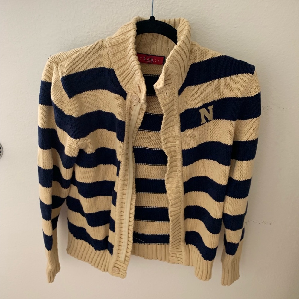 Navy, USNA N* sweater